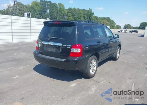 2006 Toyota Highlander Hybrid Limited V6 из США, поврежденный, VIN JTEEW21A160005090